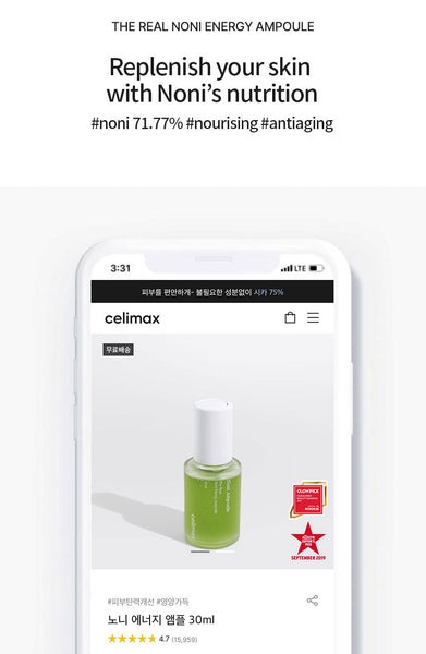[Celimax] The Real Noni Energy Ampoule 30ml