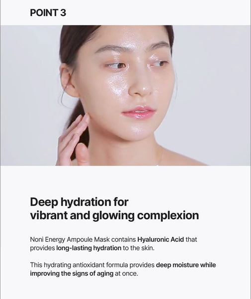 [Celimax] The Real Noni Energy Ampoule Mask 5ea