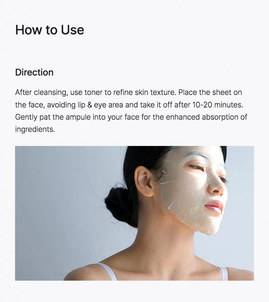 [Celimax] The Real Sedum Aqua Balancing Ampoule Mask 5ea