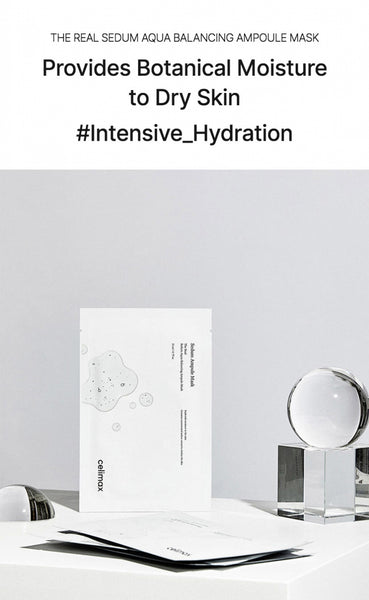 [Celimax] The Real Sedum Aqua Balancing Ampoule Mask 5ea