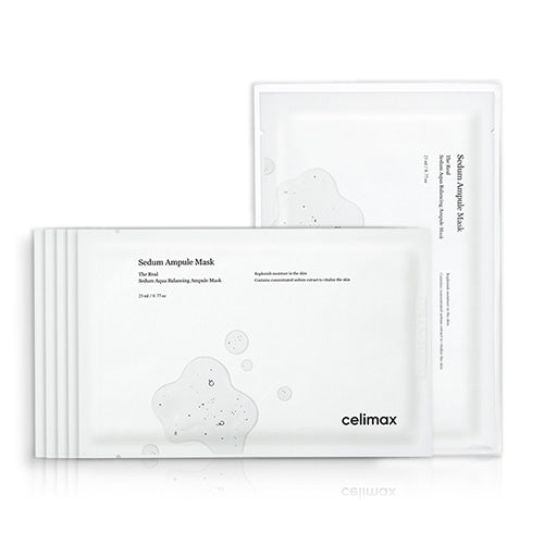 [Celimax] The Real Sedum Aqua Balancing Ampoule Mask 5ea